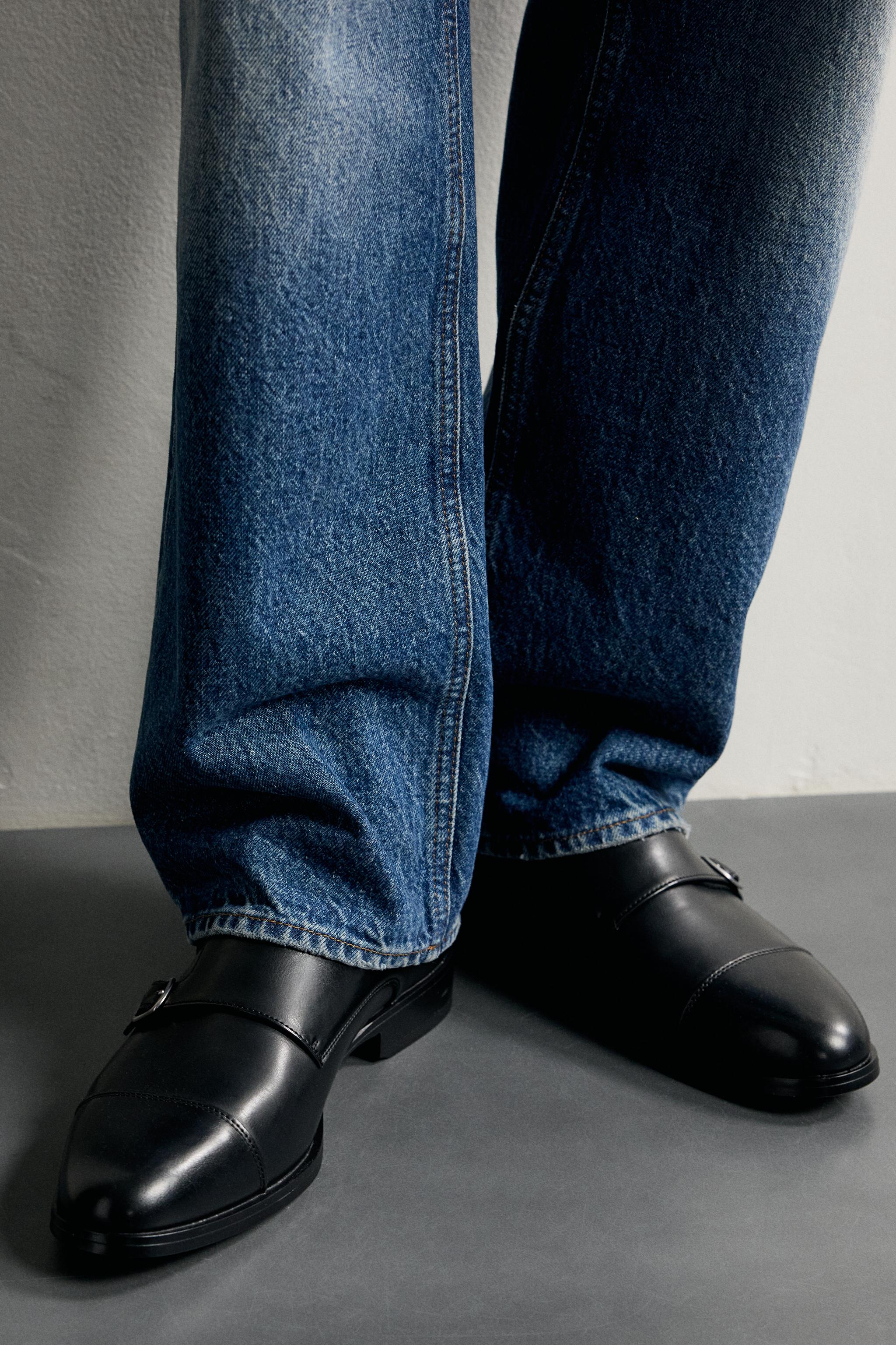 DOUBLE BUCKLE DRESS SHOES